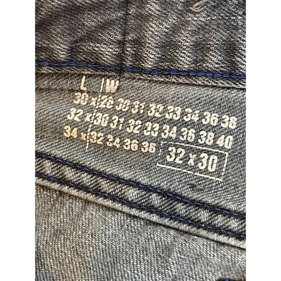 Kenneth Cole Reaction Womens Jeans Super Slim Straight Leg Black Size 32x30 - Picture 6 of 12